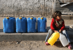 LA ESCASEZ DE AGUA DE LA AUTORIDAD PALESTINA ES EL RESULTADO DE POLÍTICAS QUE DESPERDICIAN EL AGUA Y DELIBERADAMENTE DESTRUYEN LA ECOLOGÍA DE AGUA REGIONAL.