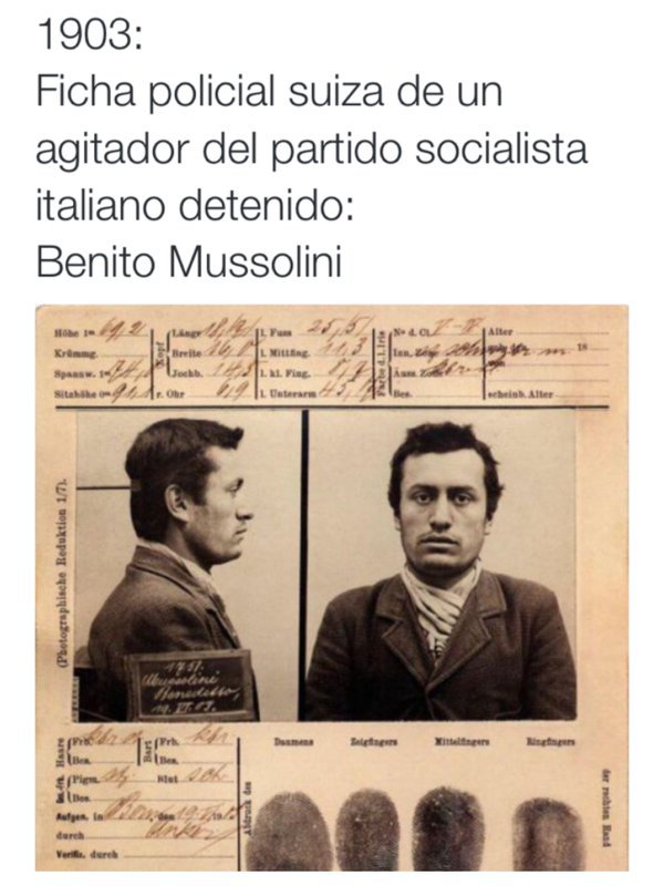 Resultado de imagen de mussolini verdadesofenden
