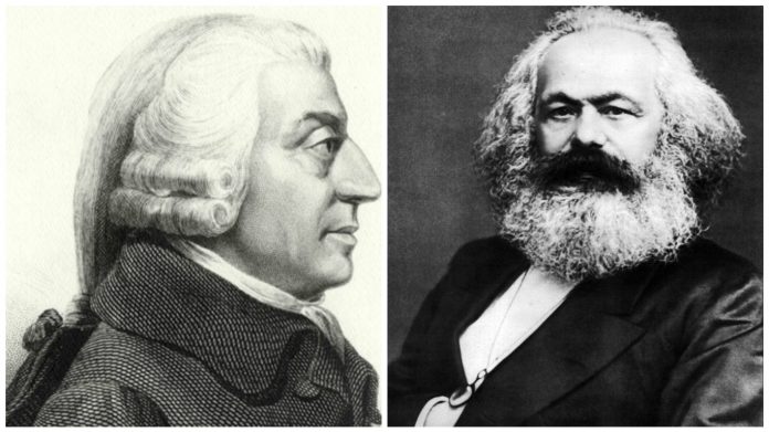adam smith karl marx