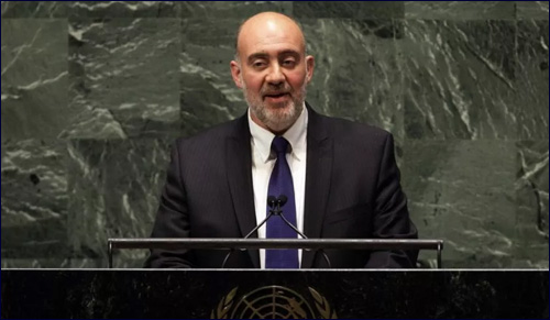 Magistral discurso del Embajador de Israel en la ONU